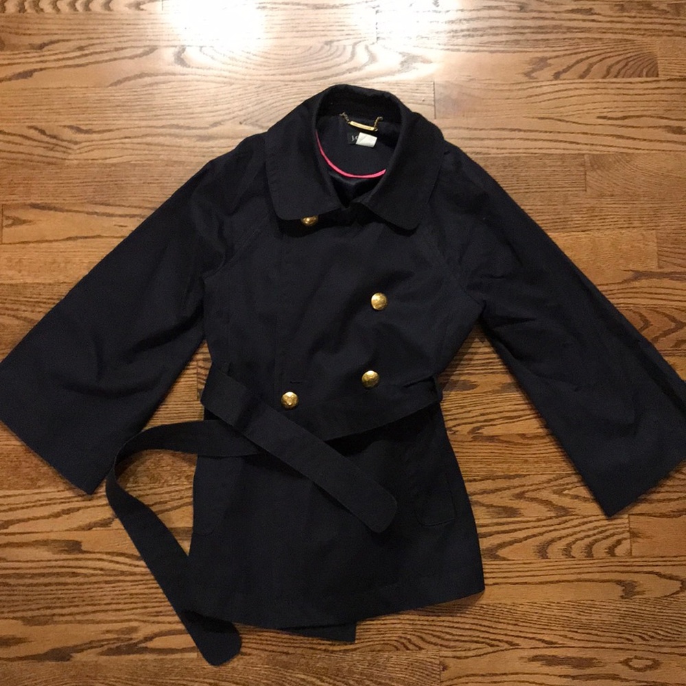 J crew short 3/4 sleeve rain coat